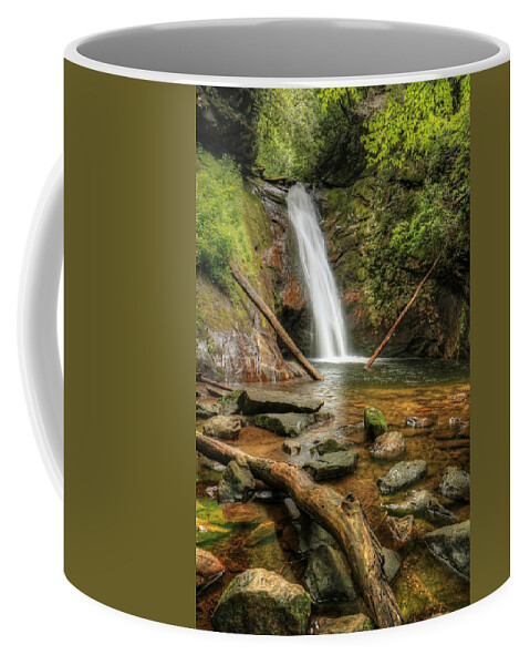 Courthouse Falls Coffee Mug featuring the photograph Courthouse Falls by Carol Montoya
