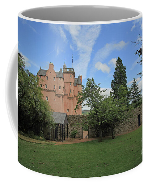 Craigievar Castle Coffee Mug featuring the photograph Craigievar Castle by Maria Gaellman