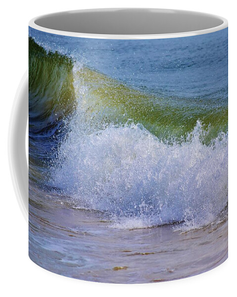 Waves Coffee Mug featuring the photograph Crash by Nicole Lloyd