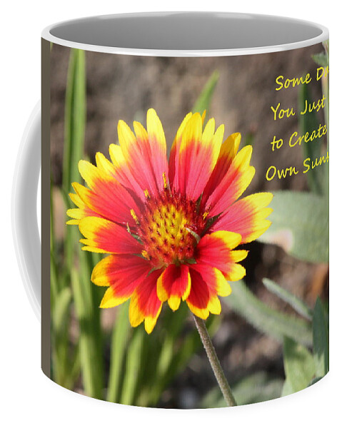 Nature Coffee Mug featuring the photograph Create Your Own Sunshine by Sheila Brown