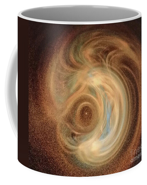 Creation Coffee Mug featuring the digital art Creation by Diamante Lavendar