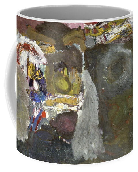 Painting Coffee Mug featuring the painting Creep by Richard Baron