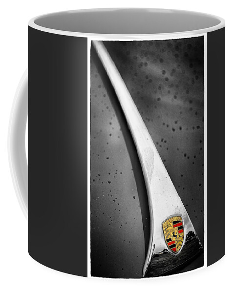 Porsche Coffee Mug featuring the photograph Crest of Excellence by Scott Wyatt