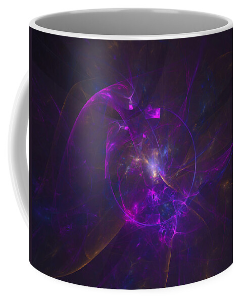 Art Coffee Mug featuring the digital art Critical Point by Jeff Iverson