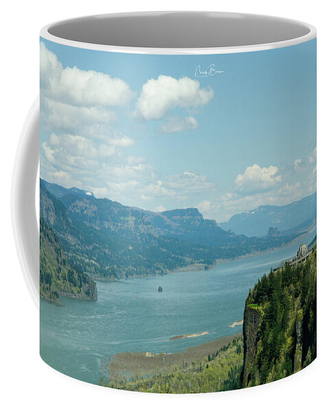 Vista Coffee Mug featuring the photograph Crown Point Landscape by Nick Boren