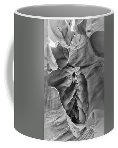 Antelope Coffee Mug featuring the photograph Crying Face - Antelope Canyon by Andreas Freund