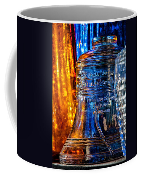 Liberty Bell Coffee Mug featuring the photograph Crystal Liberty Bell by Christopher Holmes