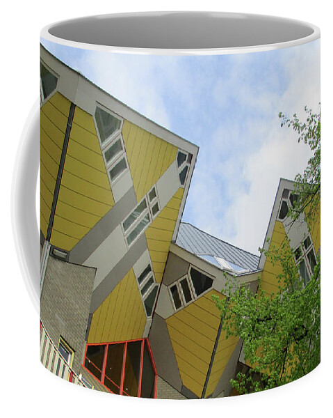 Rotterdam Coffee Mug featuring the photograph Cube Houses 29 by Randall Weidner