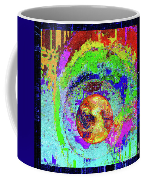 Abstract Art Coffee Mug featuring the mixed media Cultural Literacy for Lovers and Dreamers Number 2 by Aberjhani