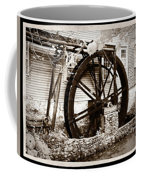 Vintage Photography Coffee Mug featuring the photograph Cumberland Gap Old Mill House by Phil Perkins