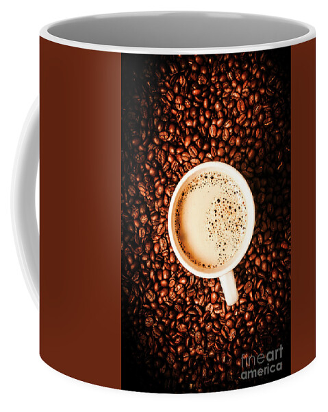 Coffee Coffee Mug featuring the photograph Cup and the coffee store by Jorgo Photography
