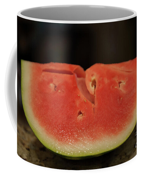 Watermelon Coffee Mug featuring the photograph Cure for a Hot Summer Day by Dale Powell