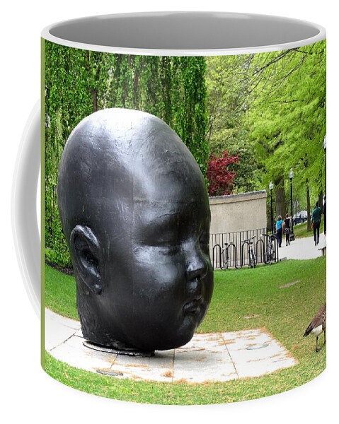 Art Coffee Mug featuring the photograph Curiosity by Christopher Brown
