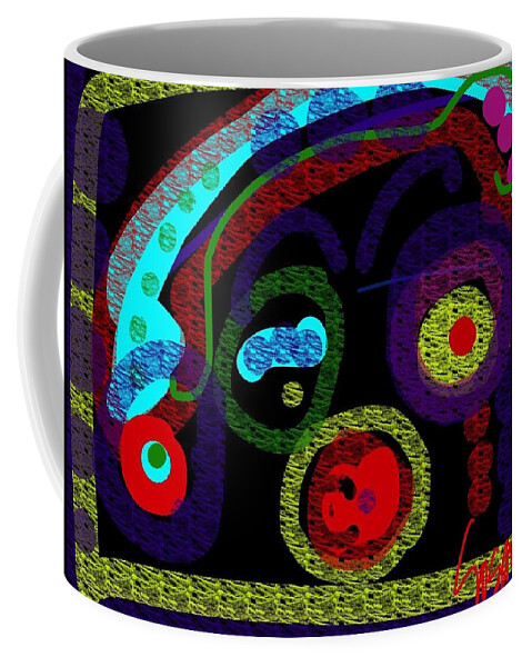  Coffee Mug featuring the digital art Cutie Petutie by Susan Fielder