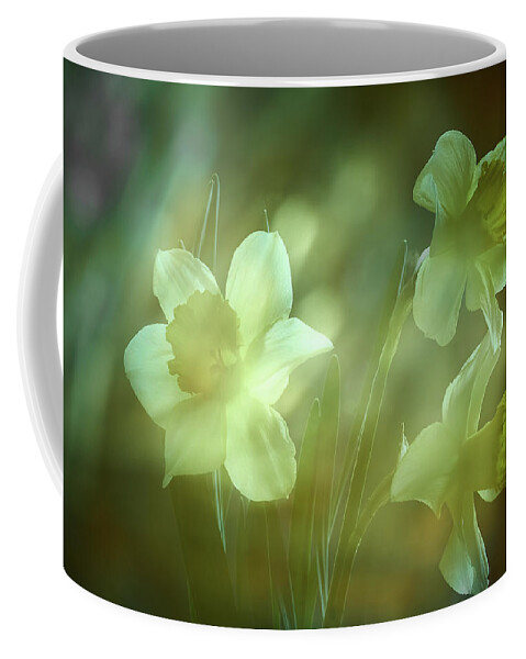 Daffodils Coffee Mug featuring the photograph Daffodils1 by Loni Collins