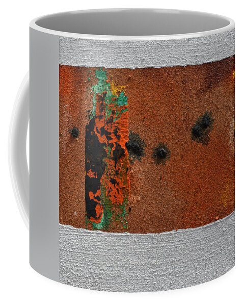 Lyrical Abstract Coffee Mug featuring the painting Daily Abstraction 217121701 by Eduard Meinema