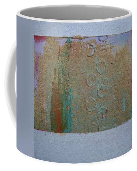 Lyrical Abstraction Coffee Mug featuring the painting Daily Abstraction 218032601 by Eduard Meinema