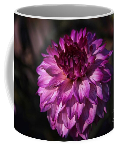 Flower Coffee Mug featuring the photograph Dalhia by Elaine Manley