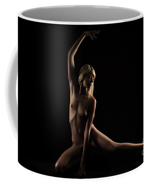 Artistic Photographs Coffee Mug featuring the photograph Dance in solitary by Robert WK Clark