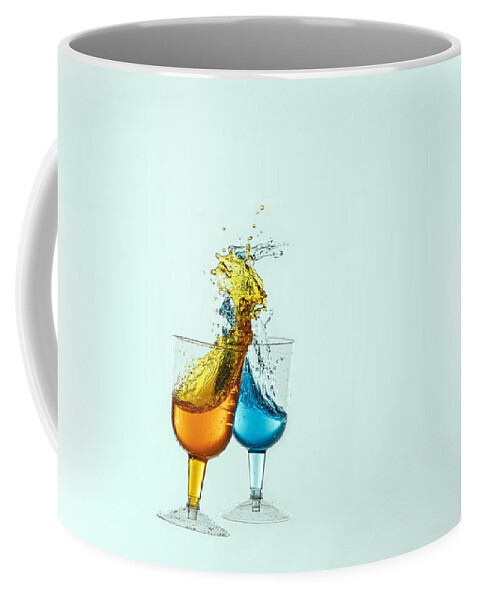 Alcohol Coffee Mug featuring the photograph Dancing Drinks by Peter Lakomy