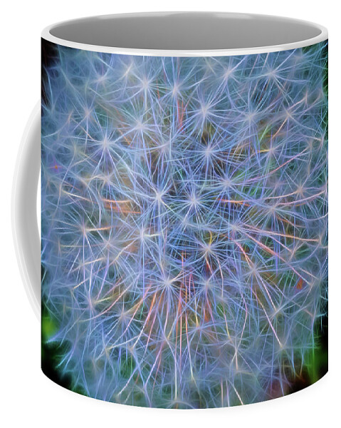 Abstract Coffee Mug featuring the photograph Dandy by Cathy Kovarik