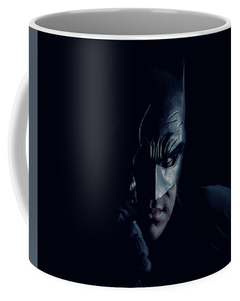 Batman Coffee Mug featuring the photograph Dark Knight by Joe Torres