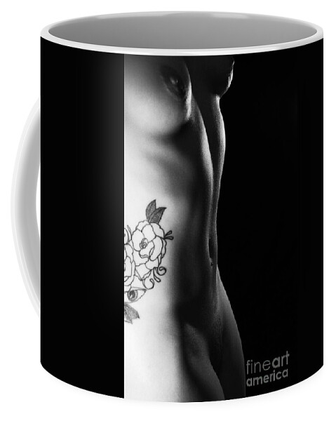 Artistic Coffee Mug featuring the photograph Darkness emerge by Robert WK Clark