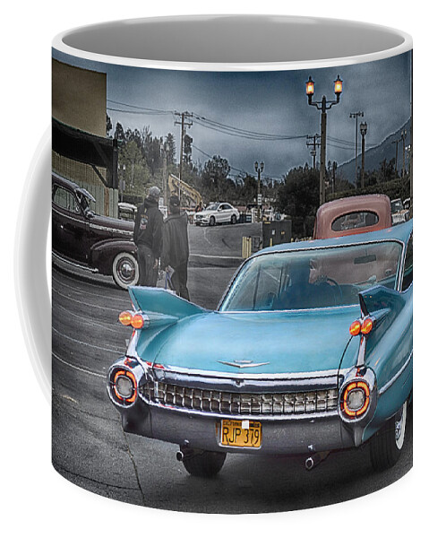 Cadillac Coffee Mug featuring the photograph Dawn Bullets by Bill Dutting