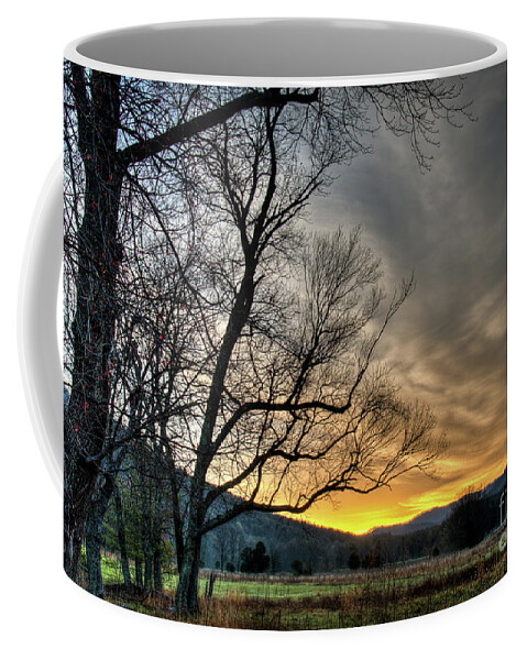 Cades Coffee Mug featuring the photograph Daybreak in The Cove by Douglas Stucky