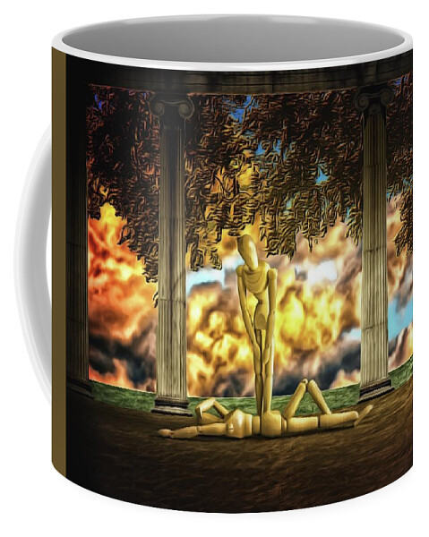 Woody Coffee Mug featuring the photograph Daybreak Redux by Mark Fuller