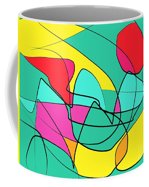 Beach Coffee Mug featuring the digital art Daylight by Chani Demuijlder