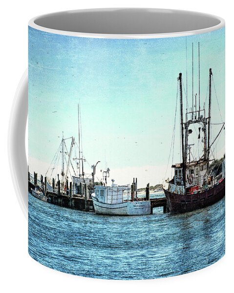 Waterscape Coffee Mug featuring the photograph Days End... by Richard Macquade