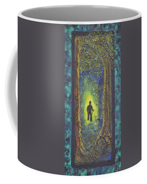  Coffee Mug featuring the painting Death of Gaia's Hypothesis by Rod B Rainey
