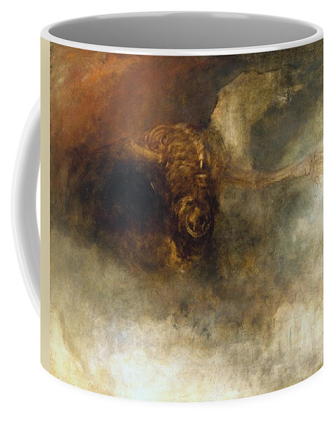 Joseph Mallord William Turner 1775�1851  Death On A Pale Horse Coffee Mug featuring the painting Death on a Pale Horse by Joseph Mallord William