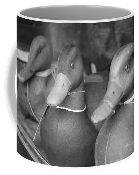 Decoys Coffee Mug featuring the photograph Decoys by Lauri Novak