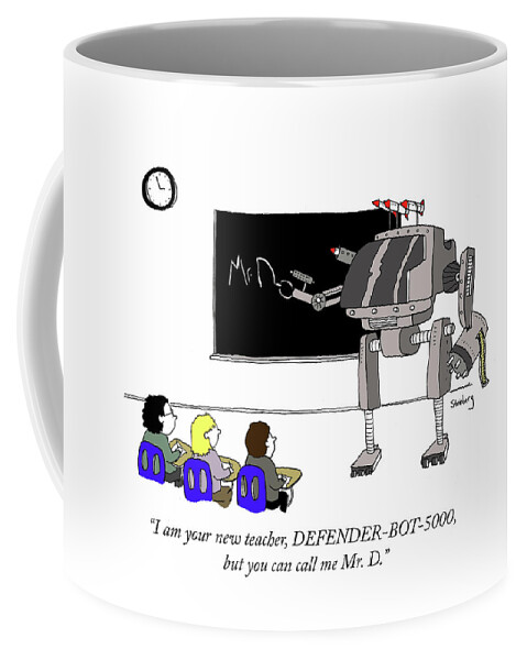 Defender Bot 5000 Coffee Mug