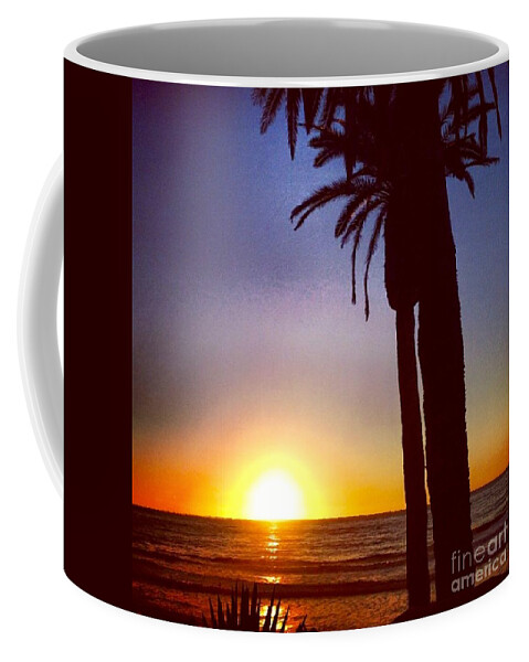 Sunset Coffee Mug featuring the photograph Del Mar Days by Denise Railey