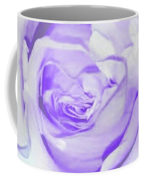 Rose Coffee Mug featuring the photograph Delicate Touch by Rachel Hannah