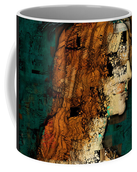 Woman Coffee Mug featuring the digital art Dementia by Aimelle Ml