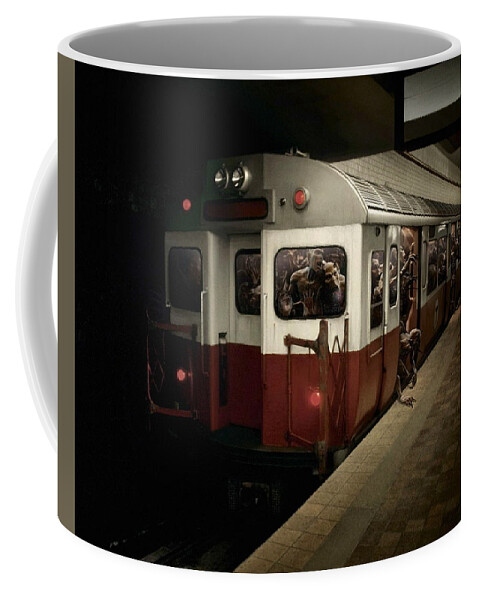 Demon Coffee Mug featuring the photograph Demon by Jackie Russo