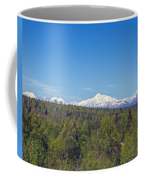 Alaska Coffee Mug featuring the photograph Denali by Allan Levin