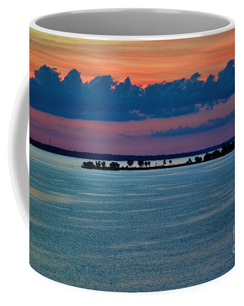 Sunset Coffee Mug featuring the photograph Denison Island Sunset by Diana Mary Sharpton