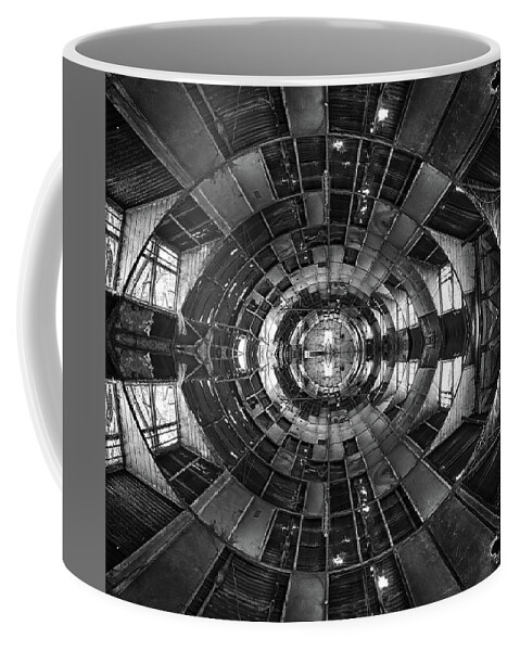 Interior Symmetry Coffee Mug featuring the photograph Derelict Airship of Repetition by John Williams