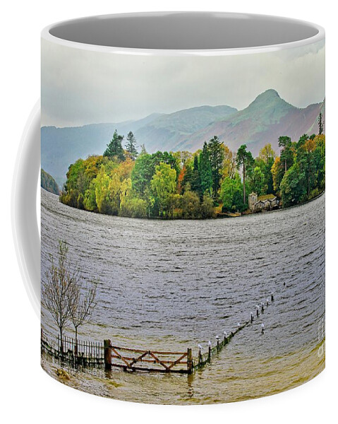 Lake District Coffee Mug featuring the photograph Derwent Isle, Lake District by Martyn Arnold