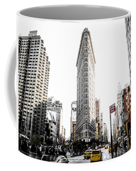 Street Coffee Mug featuring the photograph Desaturated New York by Nicklas Gustafsson