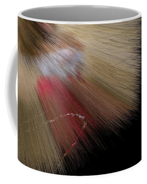 Vorotrans Coffee Mug featuring the digital art Desert Strawberry Hunter Angel by Stephane Poirier