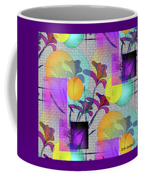 Design Coffee Mug featuring the digital art Design #3 by Iris Gelbart