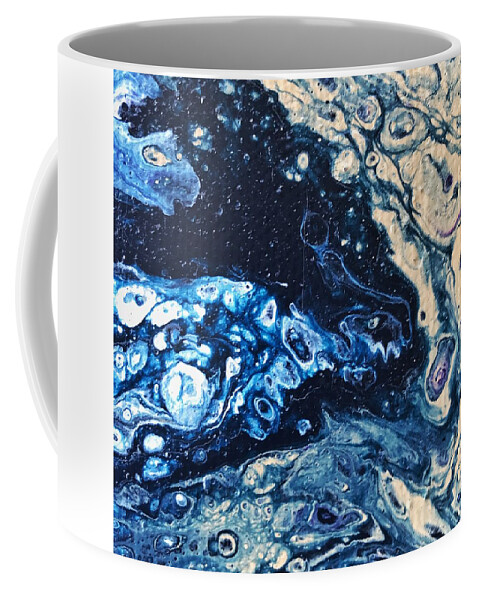 Painting Coffee Mug featuring the painting Detail of Tree of Life by Robbie Masso