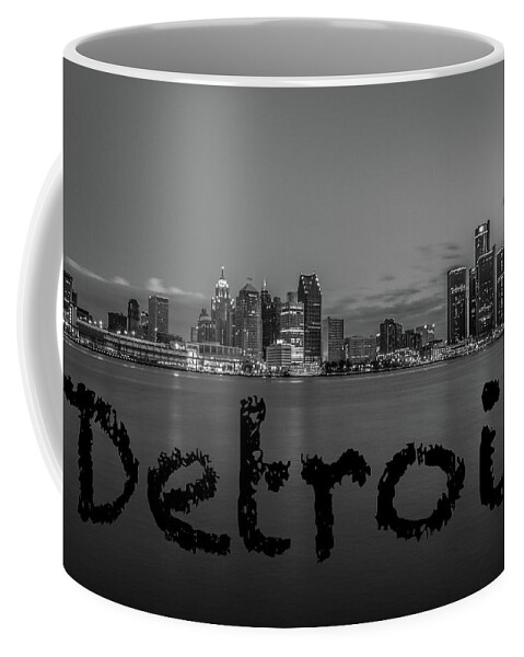 Detroit Coffee Mug featuring the photograph Detroit City by Pravin Sitaraman