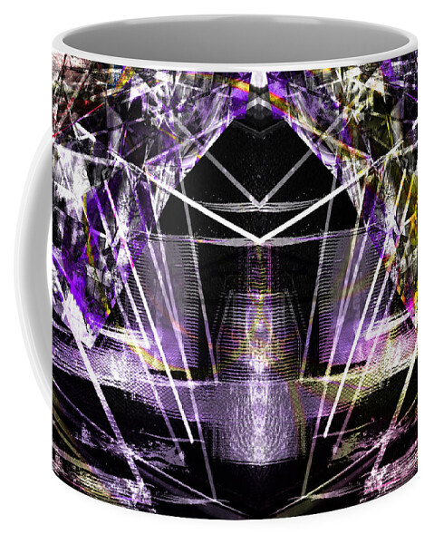 Diamond Coffee Mug featuring the digital art Diamond by Art Di